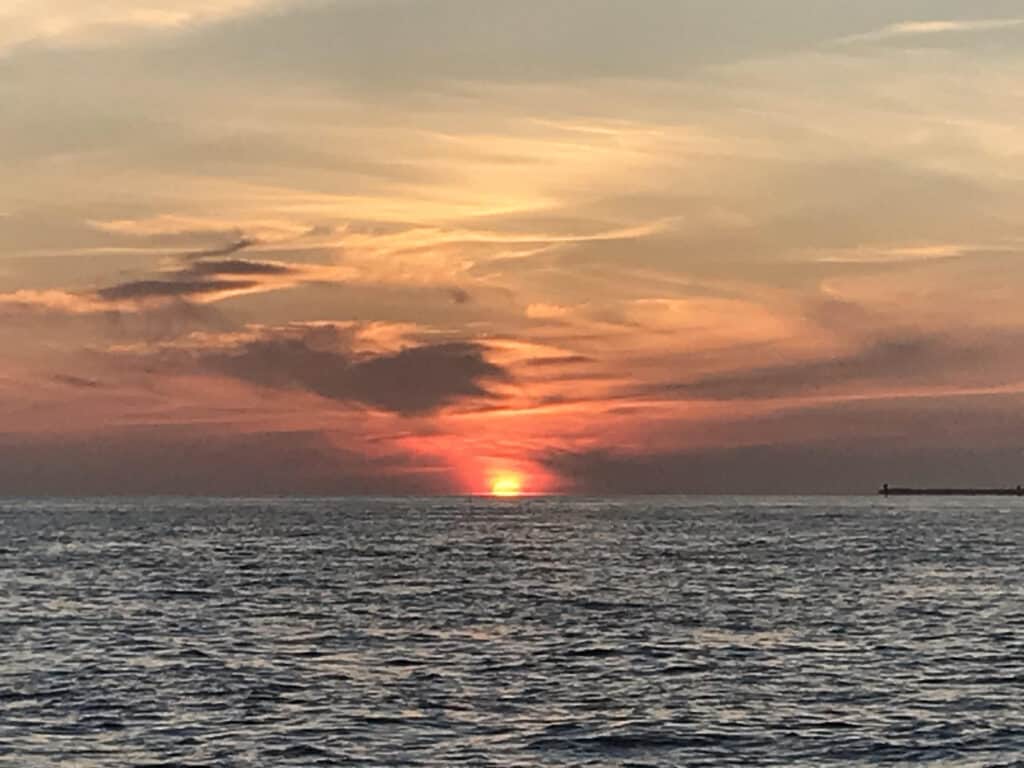 A perfect Key West sunset
