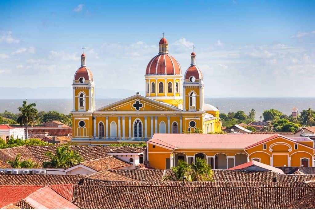 Cathedral in Granada Nicaragua