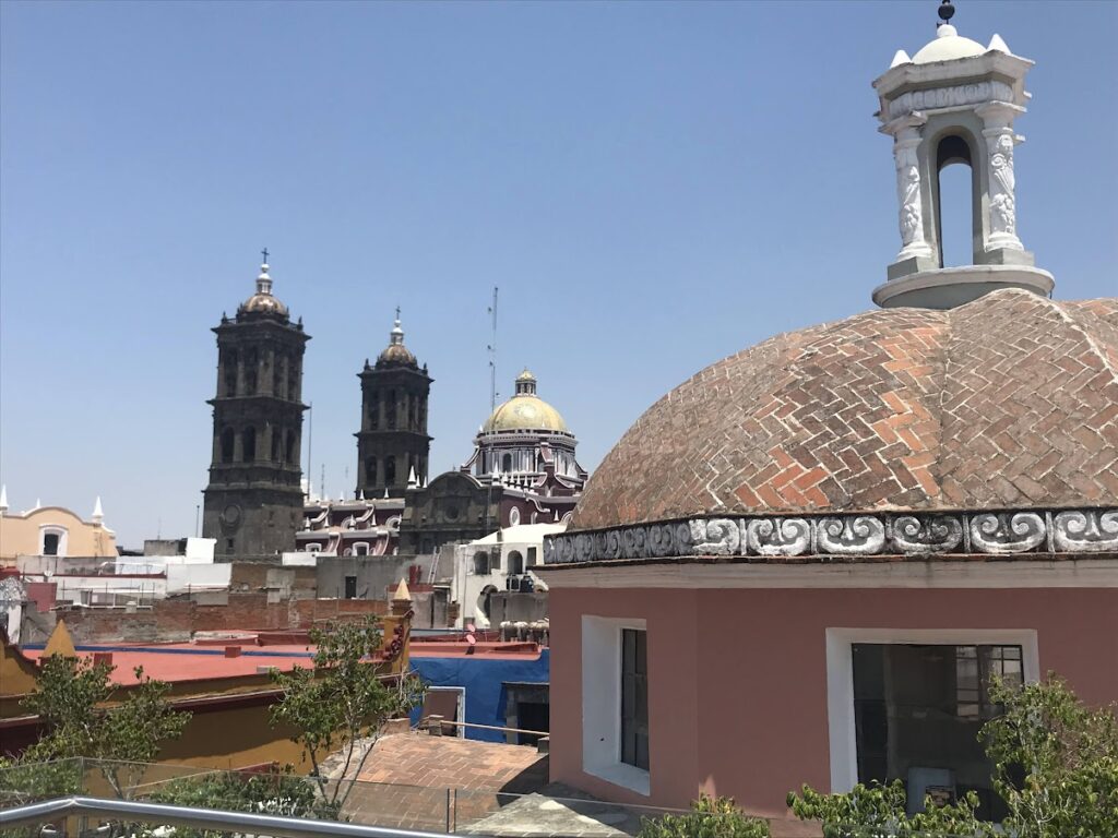 Puebla is a beautiful colonial city with great architecture, 300 churches and terrific restaurants.
