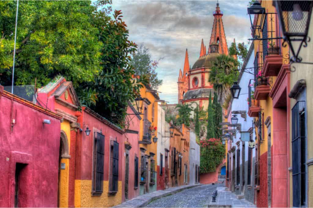 San Miguel Allende is a historical ex-pat community which has been a long time favorite for retiring in Mexico.